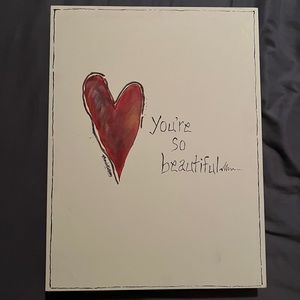 You are beautiful painting